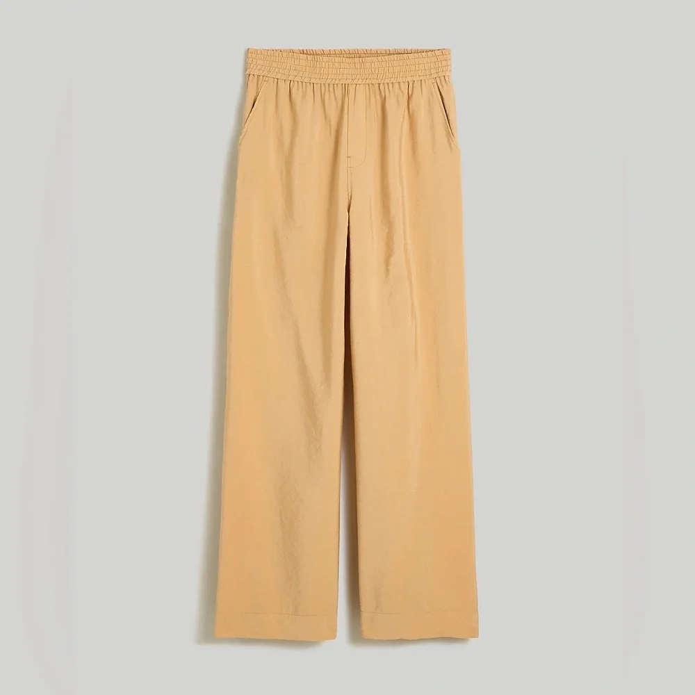 MadeWell The Petite Carley Wide-Leg Pant in Softdrape NL895 - Picture 5 of 7